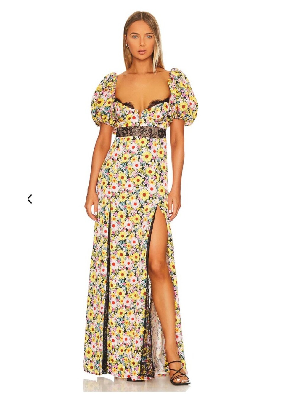 For Love & Lemons Sylvia Maxi Dress - M